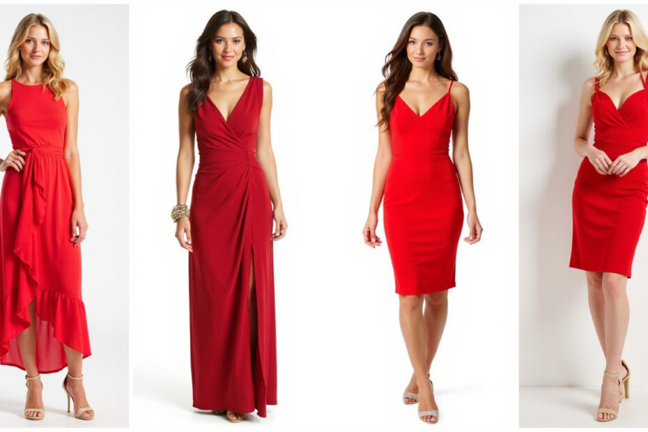 Top 10 Stunning Red Dresses Under $20 for Women