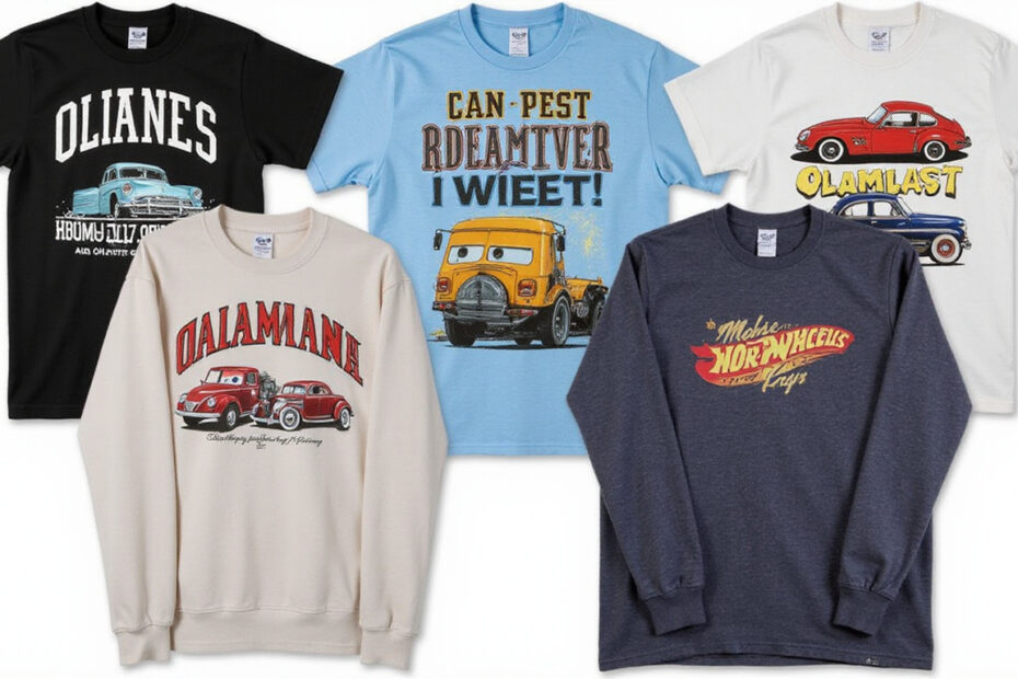 Top 10 Stylish Car-Themed Shirts for Automotive Enthusiasts