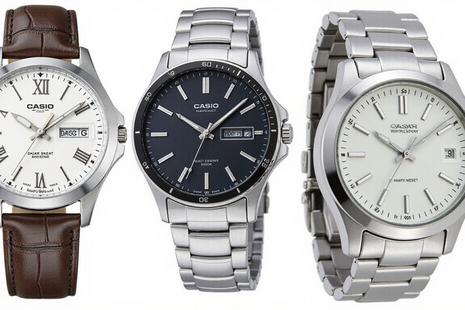 Top 10 Stylish Casio Silver Watches for Every Occasion