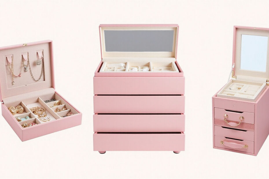 Top 10 Stylish Pink Jewelry Boxes to Organize Your Collection