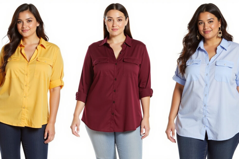 Top 10 Stylish Plus Size Shirts for Women Under $10