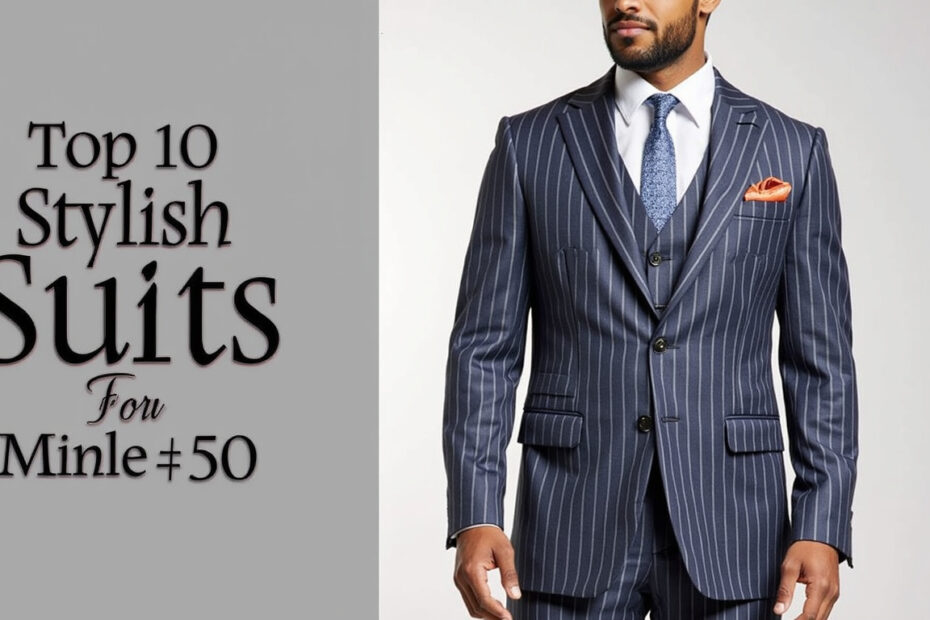 Top 10 Stylish Suits for Men Under 50