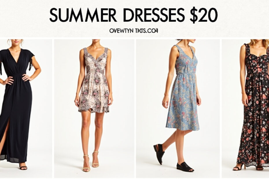 Top 10 Stylish Summer Dresses Under $20