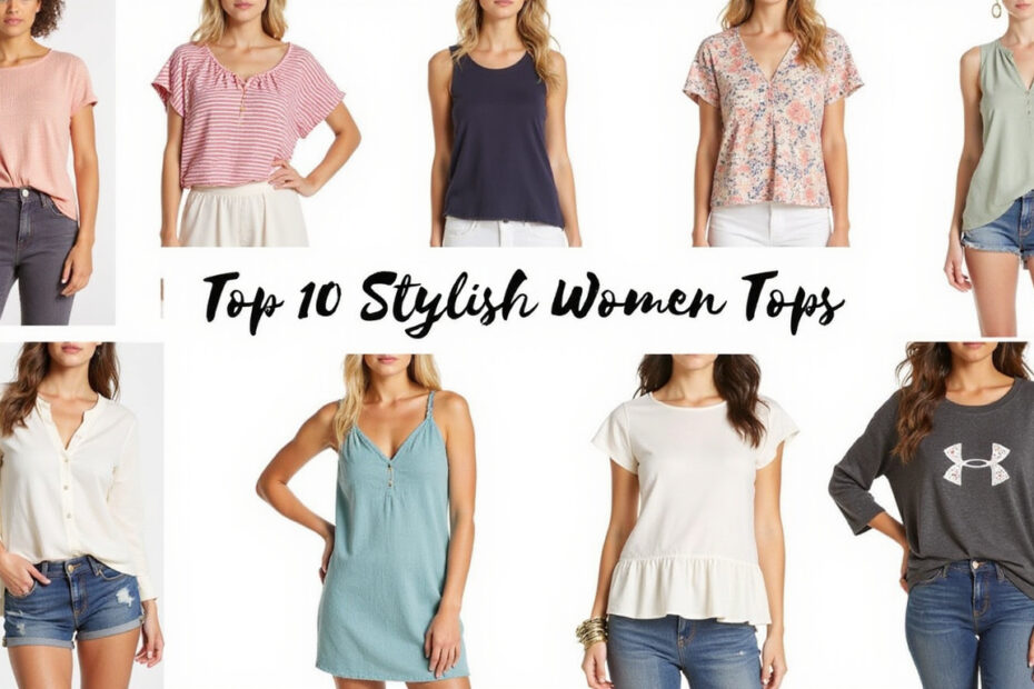 Top 10 Stylish Women Tops Under $10