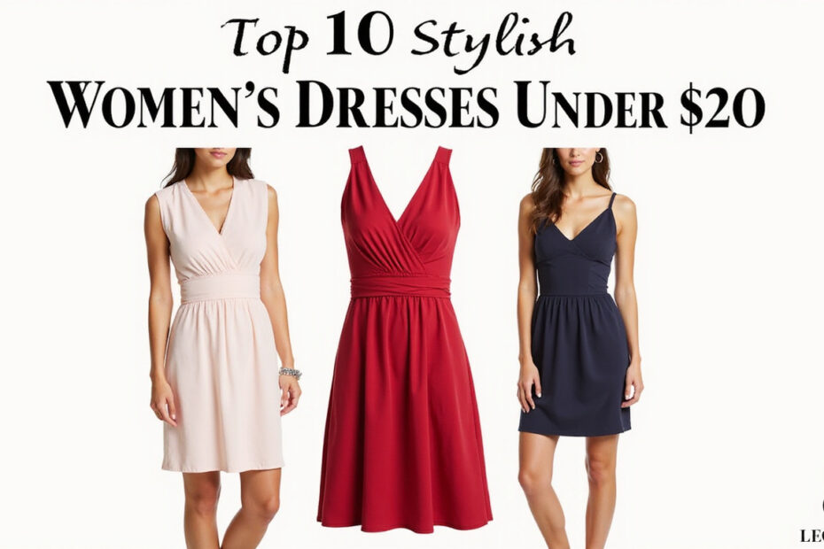 Top 10 Stylish Women’s Dresses Under $20