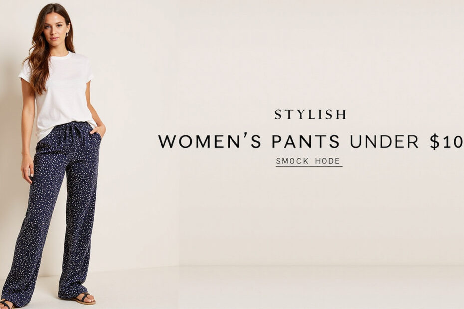 Top 10 Stylish Women's Pants Under $10 You'll Love