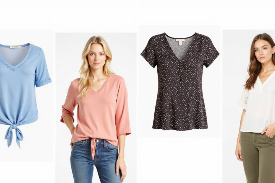 Top 10 Stylish Women's Tops Under $10