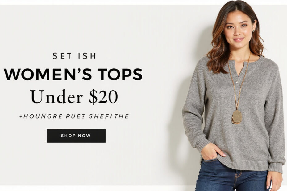 Top 10 Stylish Women's Tops Under $20 for Budget Shoppers