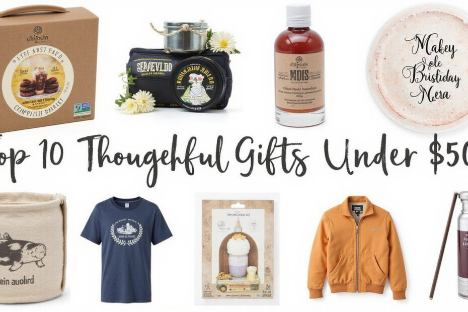 Top 10 Thoughtful Gifts Under $50 for Every Occasion