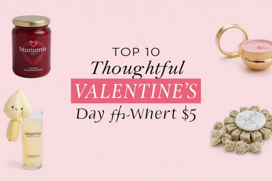 Top 10 Thoughtful Valentine's Day Gifts for Her Under $5