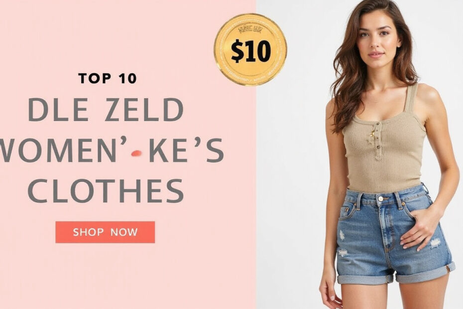 Top 10 Trendy Women's Clothes Under $10