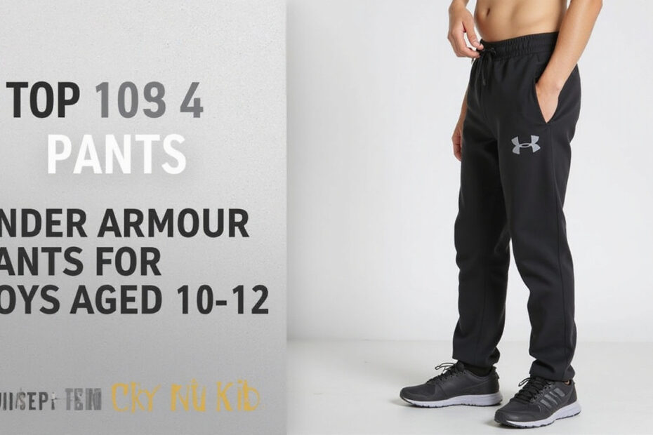Top 10 Under Armour Pants for Boys Aged 10-12