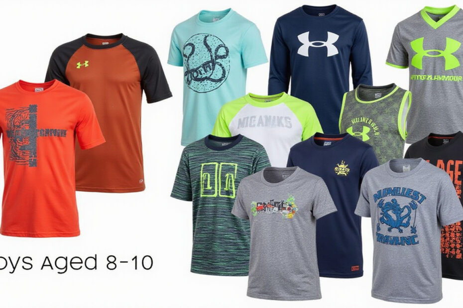 Top 10 Under Armour Styles for Boys Aged 8-10