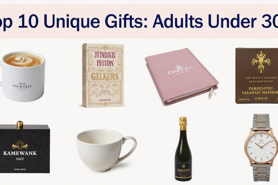 Top 10 Unique Gifts for Adults Under 30