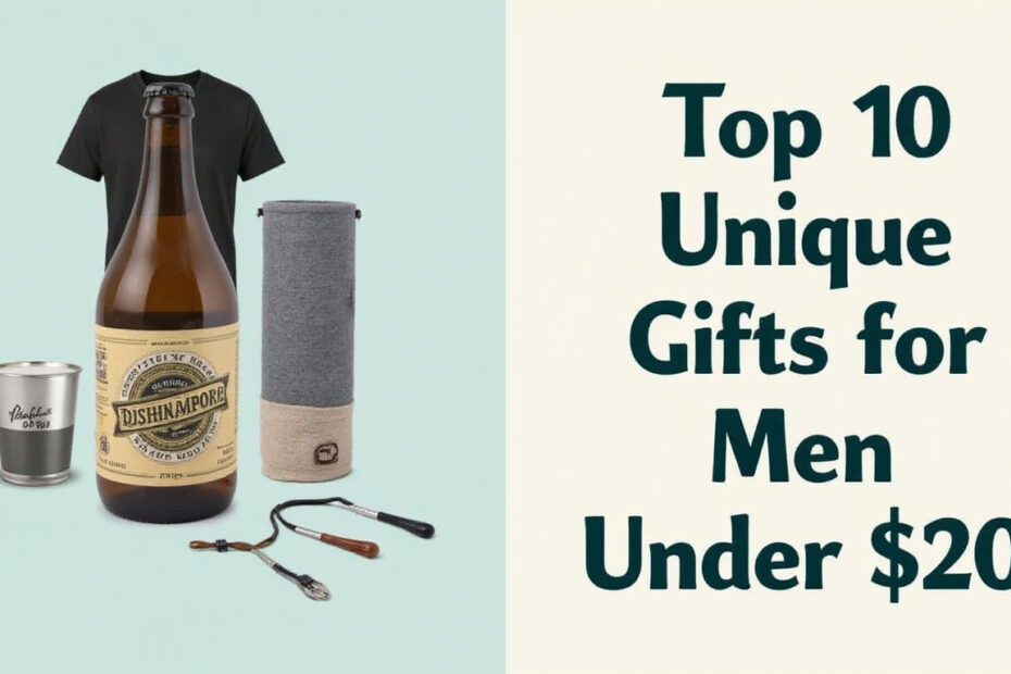 Top 10 Unique Gifts for Men Under $20